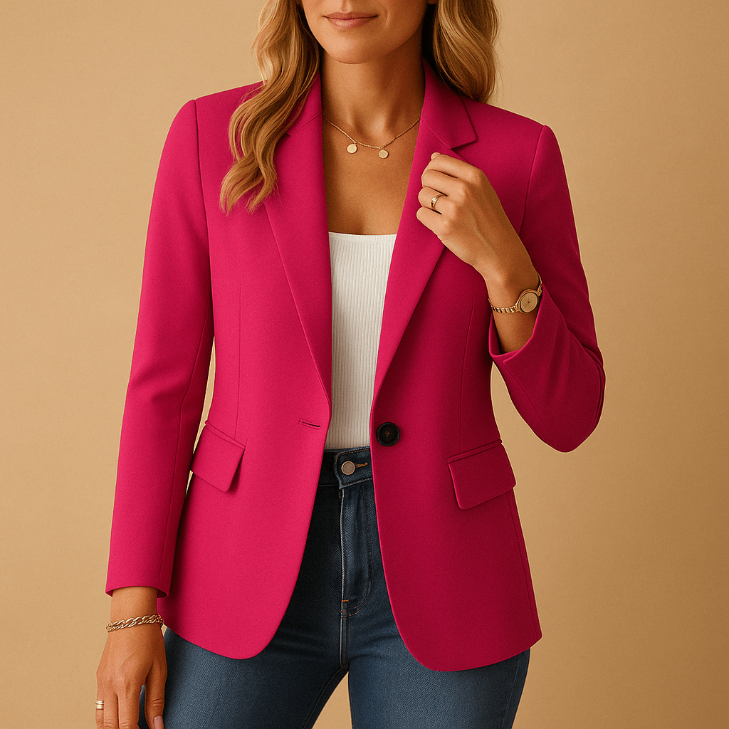 Danica™ – Blazer ajusté et extensible - L'Atelier de Fleure