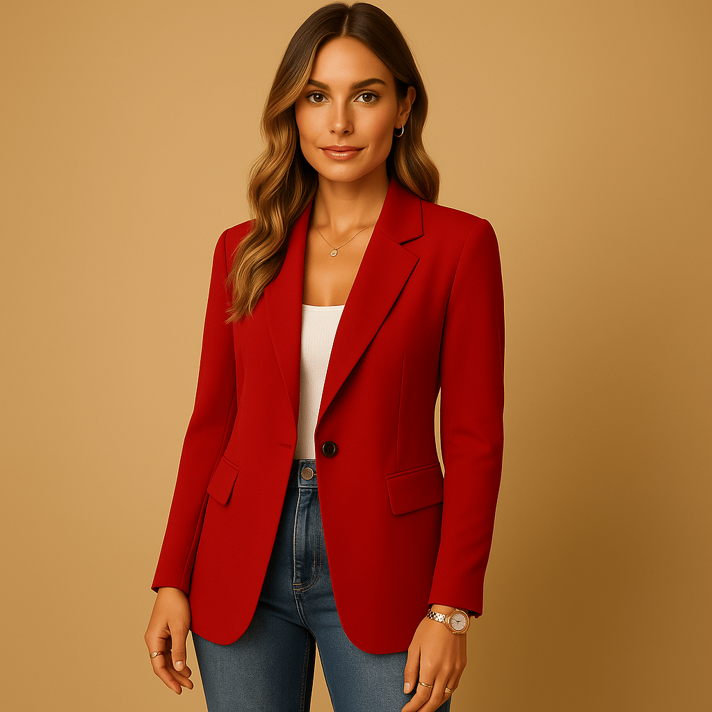 Danica™ – Blazer ajusté et extensible - L'Atelier de Fleure