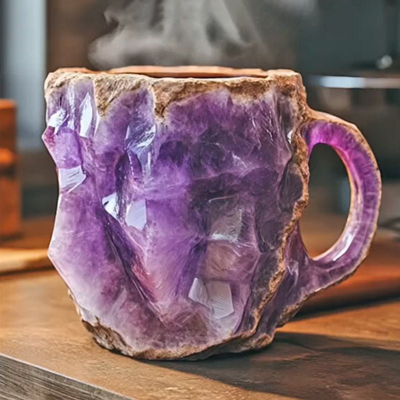 Léna™ – Tasse en cristal minéral artisanale - L'Atelier de Fleure