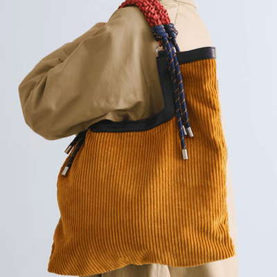 Ember™ – Sac cabas côtelé au charme bohème - L'Atelier de Fleure