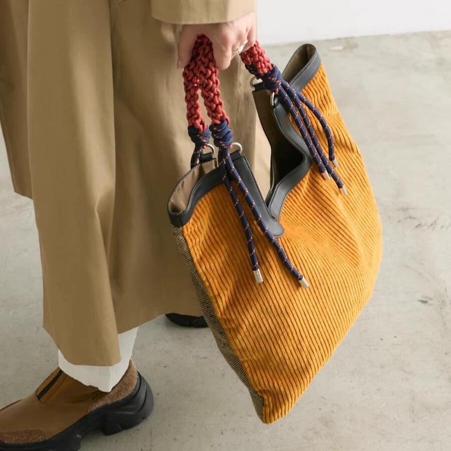 Ember™ – Sac cabas côtelé au charme bohème - L'Atelier de Fleure