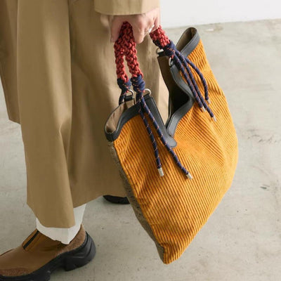 Ember™ – Sac cabas côtelé au charme bohème - L'Atelier de Fleure