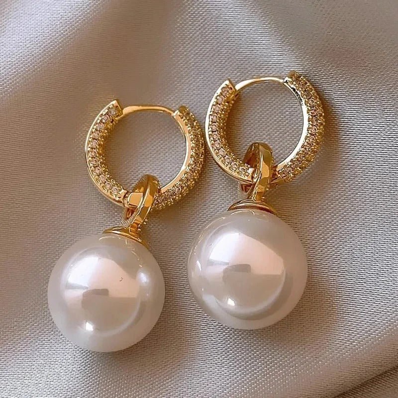 Mila™ - Boucles d’oreilles élégantes avec perles - L'Atelier de Fleure