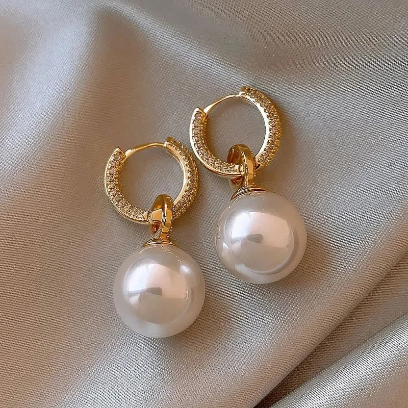 Mila™ - Boucles d’oreilles élégantes avec perles - L'Atelier de Fleure