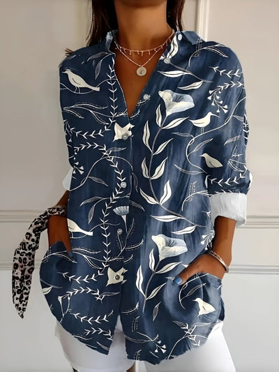 Linea™ – Blouse artistique colorée - L'Atelier de Fleure